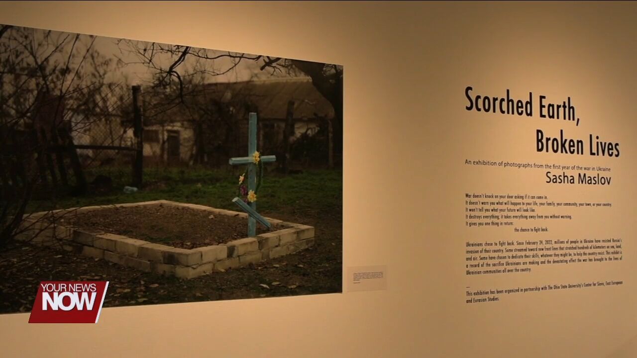 OSU Lima hosts photo gallery displaying war in Ukraine